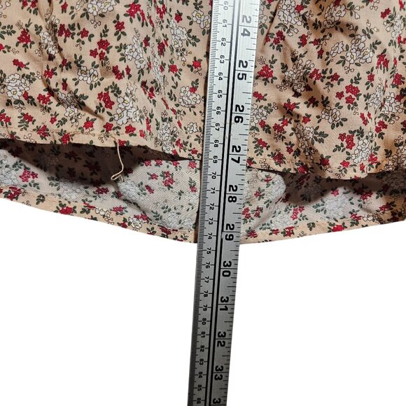 Suzanne Betro Women’s Floral Top Large – Boho Chic, Light Academia, Soft Vintage - Picture 11 of 12